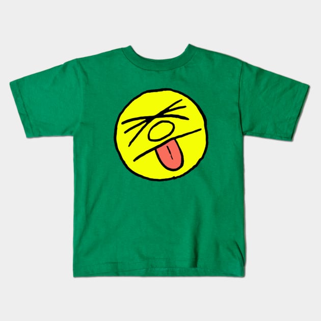 Blech! Face Kids T-Shirt by Tip-Tops